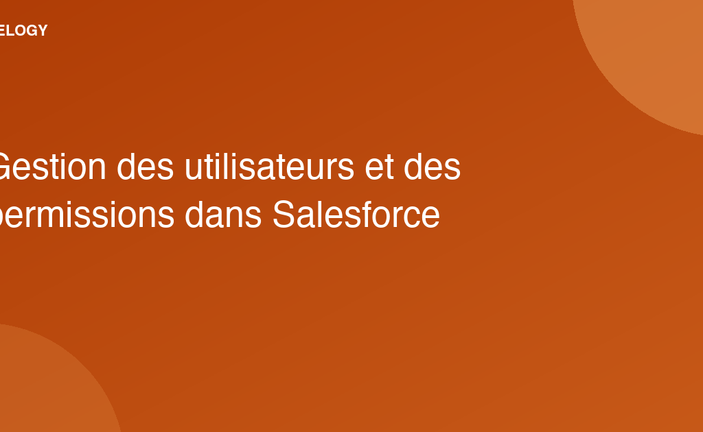 Gestion des utilisateurs et des permissions dans Salesforce